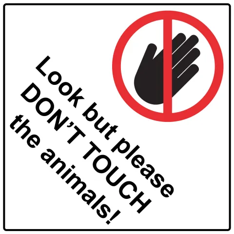 Don't touch