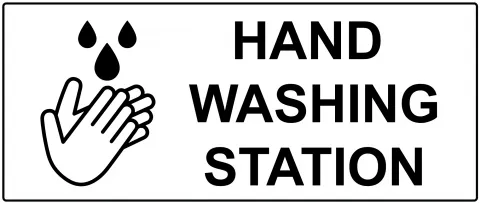 Hand washing station