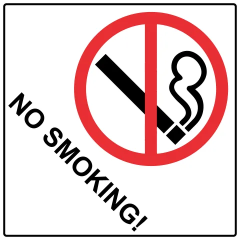 No smoking