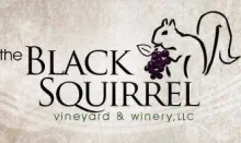 The Black Squirrel Vineyard and Winery logo