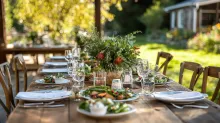 Farm to table dinner