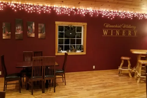 Winery tasting room.